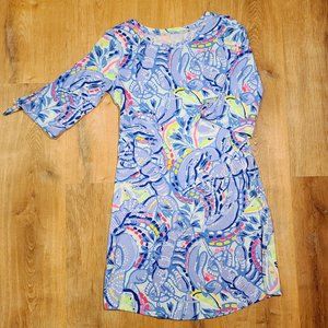 Lilly Pulitzer 3/4 Sleeve Shift Dress